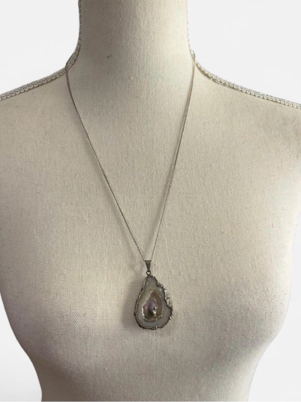 Amethyst Crystal Necklace